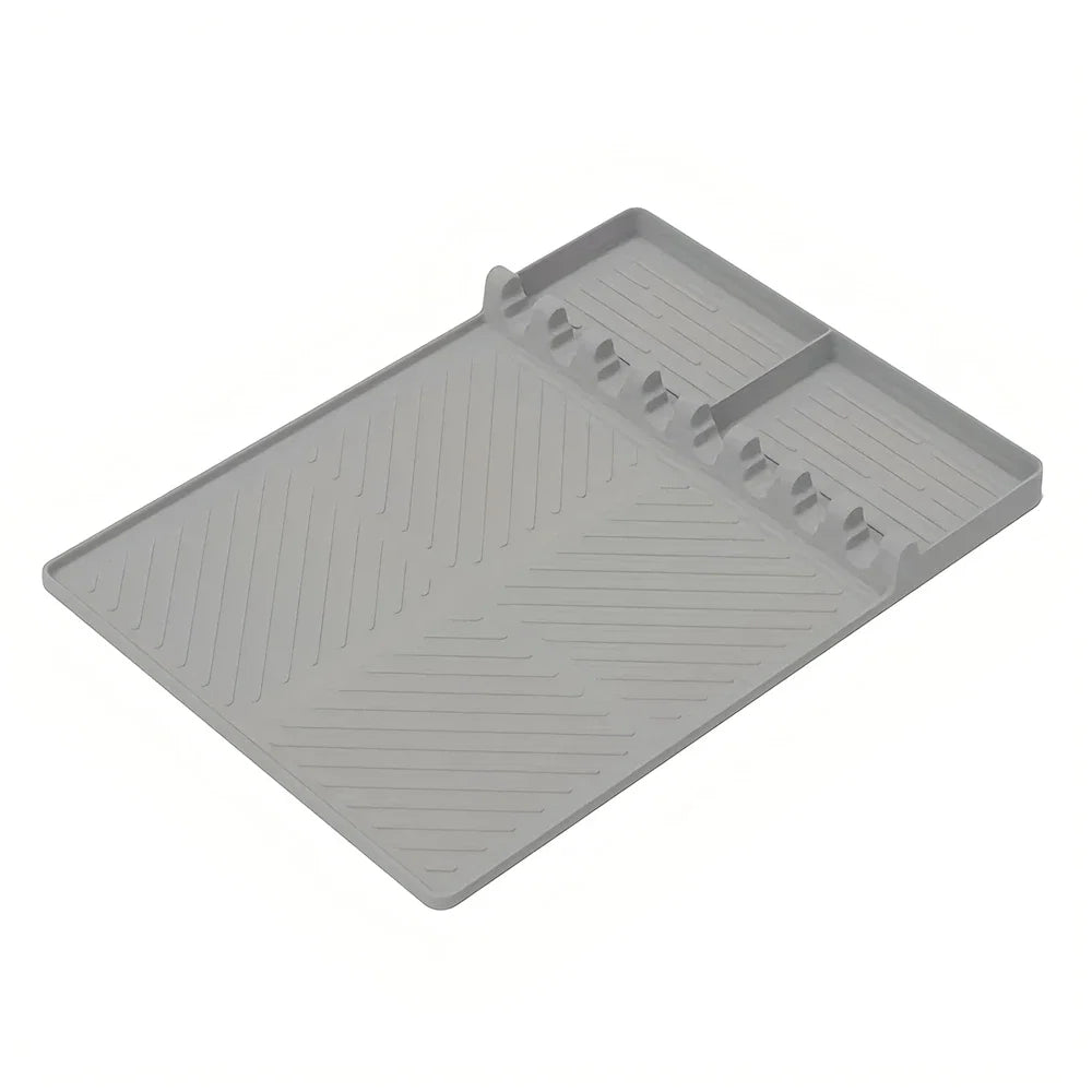1PC，Silicone Grill Mat Mat Drip Pad Spatula Mat Food Grade BBQ Pad Outdoor Grill Kitchen Grill Side Shelf Tools Griddle Tools